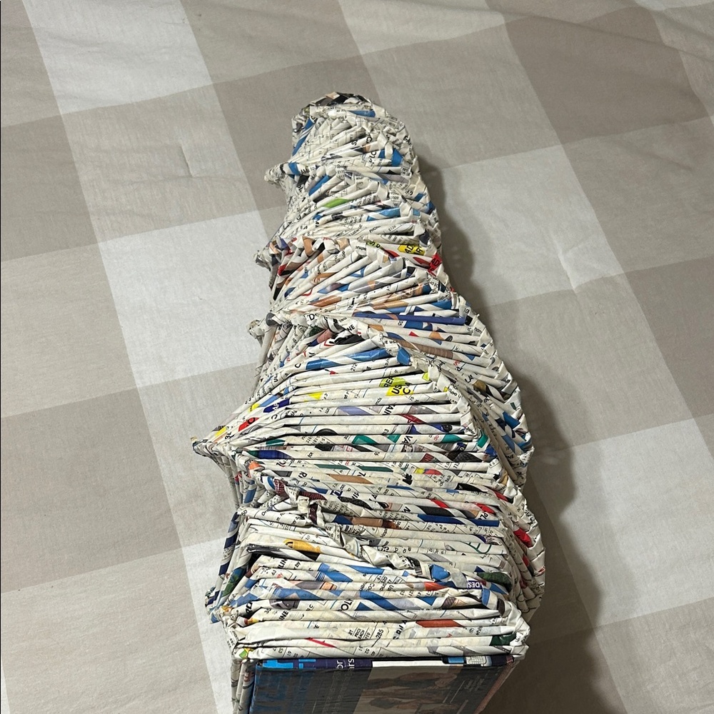 Handmade Recycled Paper vase